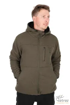 Fox Sherpa Fekete Zöld Fekete Méret: L - Fox Collection Sherpa Jacket Green Black