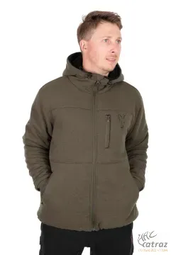 Fox Sherpa Fekete Zöld Fekete Méret: XL - Fox Collection Sherpa Jacket Green Black