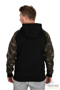 Fox Black Camo Raglan Hoody Méret: L - Fox Terepmintás Pulóver