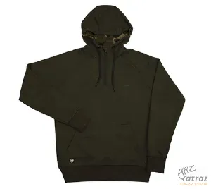 Fox Ruházat Quarter Zip Hoody Dark Olive 2XL CPR910