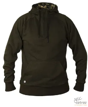 Fox Ruházat Quarter Zip Hoody Dark Olive 3XL CPR911