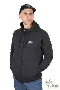 Fox Rage Sötét Szürke Kapucnis Pulóver Méret: S - Fox Rage Voyager Hoody Dark Grey