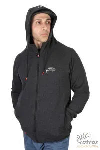 Fox Rage Sötét Szürke Kapucnis Pulóver Méret: S - Fox Rage Voyager Hoody Dark Grey