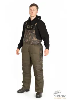 Fox RS Quilted Salopettes Camo/Khaki Méret: XL - Fox Kantáros Nadrág