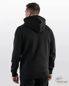 Guru Black Patch Hoodie - Guru Kapucnis Horgász Pulóver