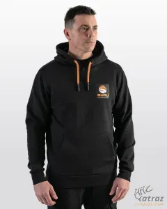 Guru Black Patch Hoodie - Guru Kapucnis Horgász Pulóver