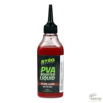 Stég PVA Booster Liquid Pure Liver 150ml - Stég Product PVA Barát Aroma