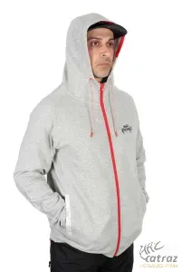 Fox Rage Világos Szürke Kapucnis Pulóver Méret: S - Fox Rage Voyager Hoody Light Grey