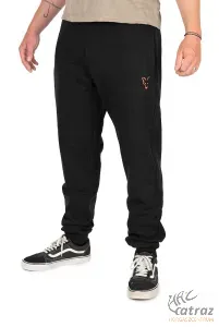 Fox Fekete Narancs Horgász Nadrág Méret: M - Fox Collection Joggers B/O