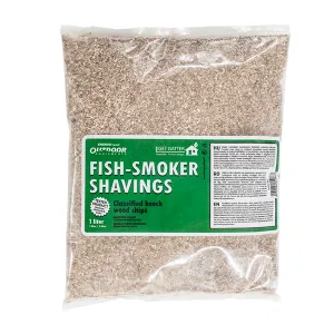 Halfüstölőhöz Bükk Fűrészpor 1 Liter - EnergoTeam Fish Smoker Shavings