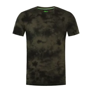 Korda Tie Dye Tee Dark Olive Méret: S - Korda Horgász Póló