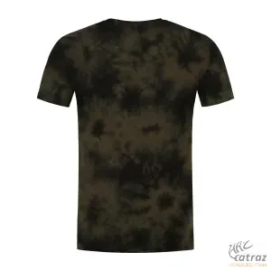 Korda Tie Dye Tee Dark Olive Méret: S - Korda Horgász Póló