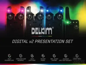 Delkim Digital v2 Elektromos Kapásjelző Szett 3+1 db - Delkim V2 Presentation Set