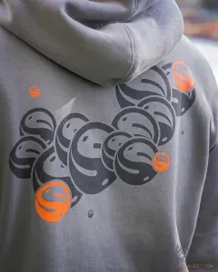 Guru Grey Circles Hoodie - Guru Kapucnis Pulóver