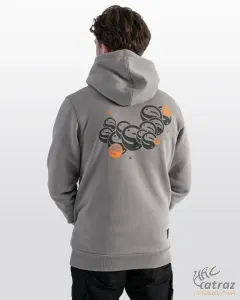 Guru Grey Circles Hoodie - Guru Kapucnis Pulóver