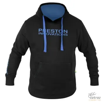 Preston Kapucnis Pulóver Fekete Méret: S - Preston Black Hoodie Black