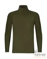 Korda Kool UPF Zip Jersey Dark Olive Méret: S - Korda UV Álló Felső