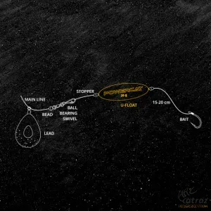 PowerCat Harcsázó Úszó 5cm 5g - Nevis EVA U-Float