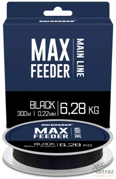 Haldorádó MAX Feeder Black 0,22 mm - Haldorádó Fekete Feeder Zsinór