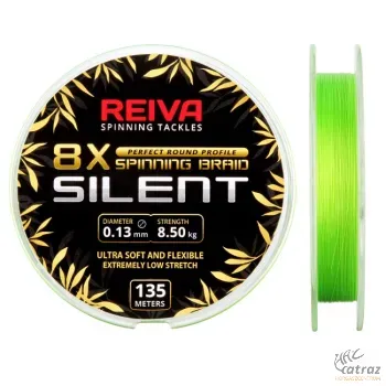 Reiva Silent 135m 0,06mm Fluo Green - Reiva Fonott Pergető Zsinór