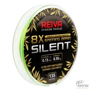 Reiva Silent 135m 0,06mm Fluo Green - Reiva Fonott Pergető Zsinór