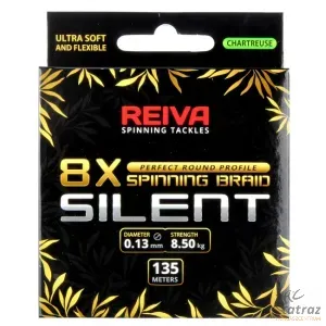 Reiva Silent 135m 0,06mm Fluo Green - Reiva Fonott Pergető Zsinór