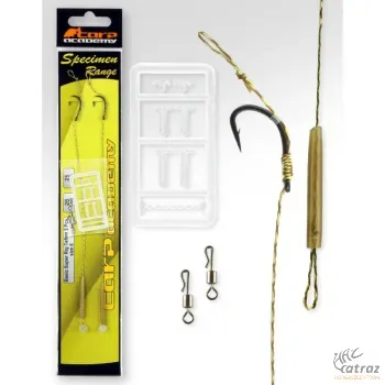 Előkötött Horog Carp Academy Super Rig Size:2