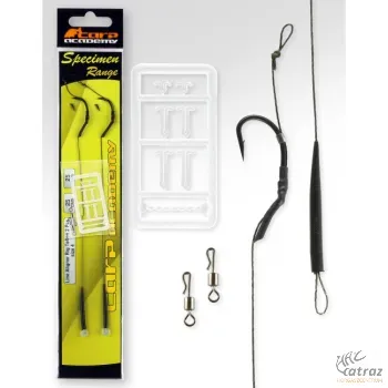 Előkötött Horog Carp Academy Line Aliger Rig Size:4