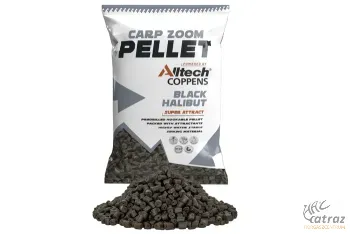 Carp Zoom Black Halibut Pellet 15mm - Carp Zoom Fúrt Halibut Pellet