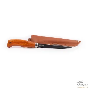 Kés Mustad Filéző Fa Nyéllel - Mustad Deluxe Wood Handle Knife 6"