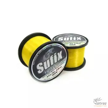 Sufix Tritanium Neon Yellow 0,30mm 1365m - Sufix Monofil Zsinór