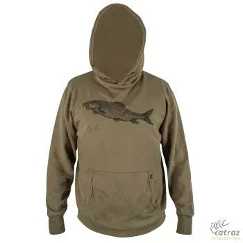 Korum Classic Barbel Hoodie - Korum Hal Mintás Horgász Pulóver