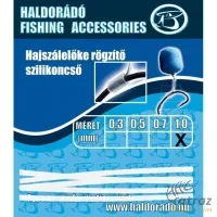 Haldorádó Hajszálelőke rögzítő szilikoncső 1,0 mm