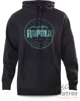 Rapala Fekete Kapucnis Pulóver Méret: S - Rapala Legend Hoodie Black