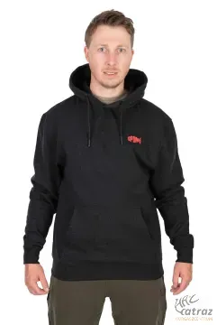 Spomb Fekete Kapucnis Pulóver Méret: 2XL - Spomb Black Marl Hoody