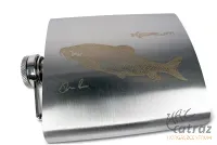 Korum Classic Hip Flask Barbel - Korum Rozsdamentes Laposüveg