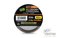 Fox Krimpelhető Fluorocarbon Előtétzsinór 0,50mm 40m - Fox Illusion Fluorocarbon Natural Green