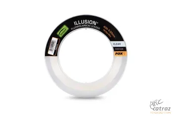 Fox Áttetsző Fluorocarbon Előtétzsinór 0,60mm 50m - Fox Illusion Fluorocarbon Leaders Clear