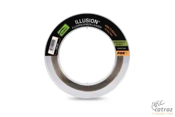 Fox Fluorocarbon Előtétzsinór 0,60mm 50m - Fox Illusion Fluorocarbon Leaders Naturals Green