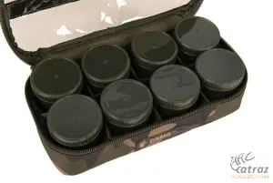 Fox Csalitartó Tégelyes Táska - Fox Camolite 12 Pot Hookbait Case