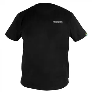 Preston Black T-Shirt Póló Méret: 3XL - Preston Innovations Horgász Póló