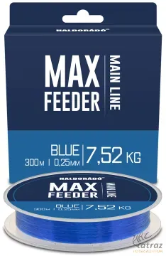 Haldorádó MAX Feeder Blue 0,25 mm - Haldorádó Kék Feeder Zsinór