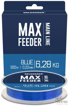 Haldorádó MAX Feeder Blue 0,22 mm - Haldorádó Kék Feeder Zsinór