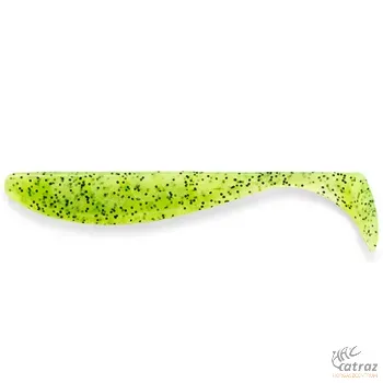 Fishup Wizzle Shad 5cm Chartreuse/Black #055 - Fishup gumihal