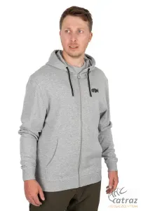 Spomb Szürke Kapucnis Pulóver Méret: 2XL - Spomb Grey Zipped Hoody