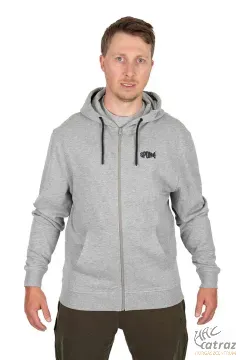 Spomb Szürke Kapucnis Pulóver Méret: 3XL - Spomb Grey Zipped Hoody