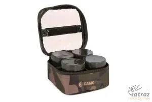 Fox Csalitartó Tégelyes Táska - Fox Camolite 6 Pot Hookbait Case