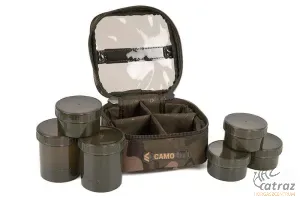 Fox Csalitartó Tégelyes Táska - Fox Camolite 6 Pot Hookbait Case