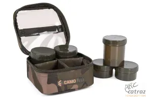 Fox Csalitartó Tégelyes Táska - Fox Camolite 6 Pot Hookbait Case