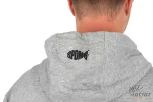 Spomb Szürke Kapucnis Pulóver Méret: 3XL - Spomb Grey Zipped Hoody